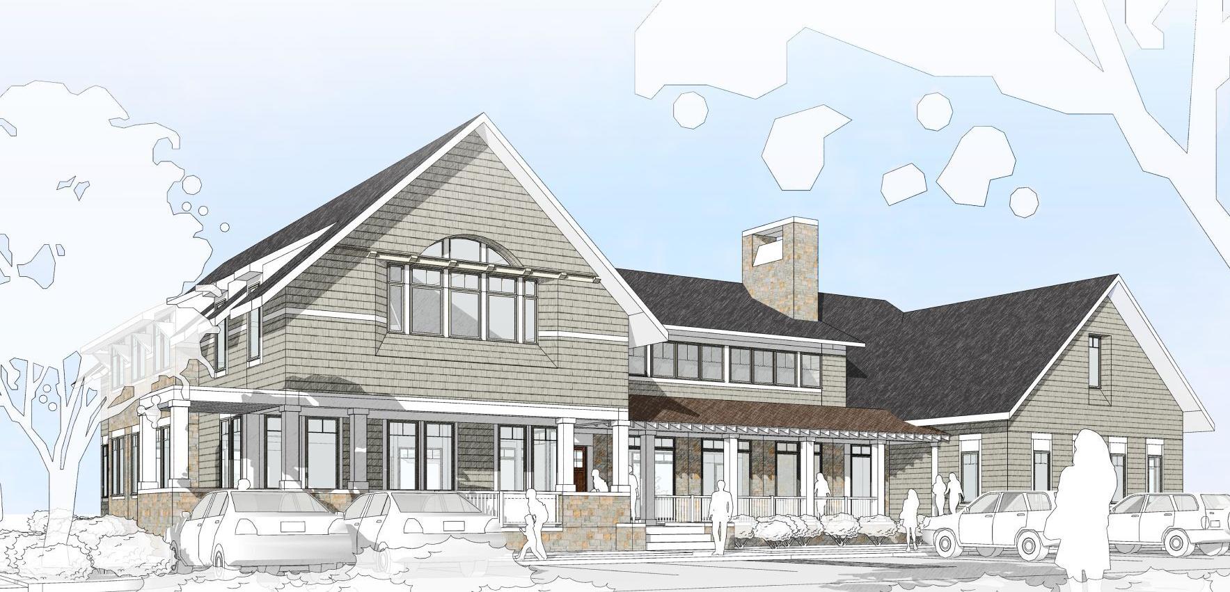 Mourning Hope exterior drawing